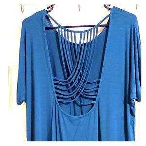 Dressy short sleeved blouse